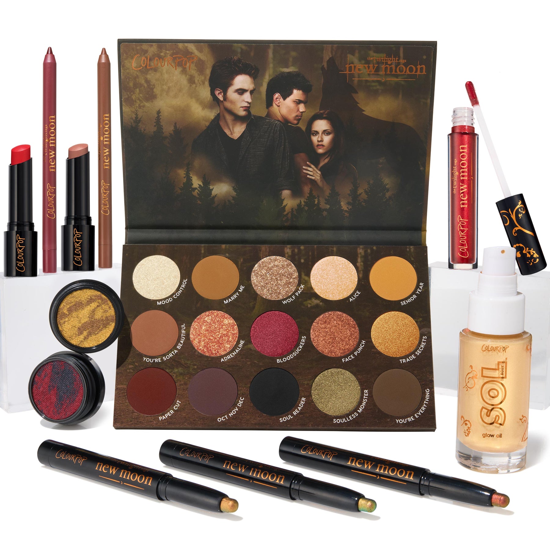 Twilight New Moon x ColourPop Full Collection - Easy Set