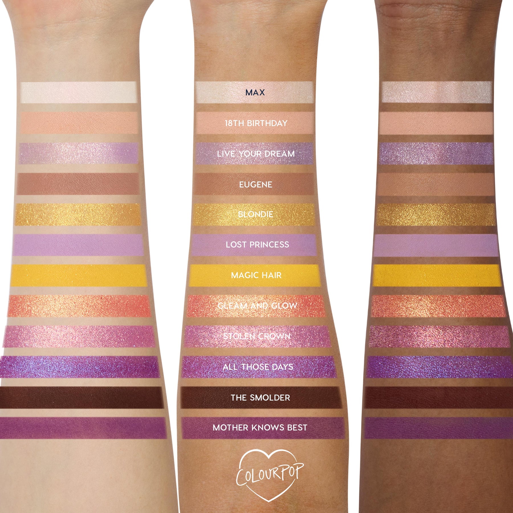 Disney Tangled and ColourPop Collection - Classic Pick