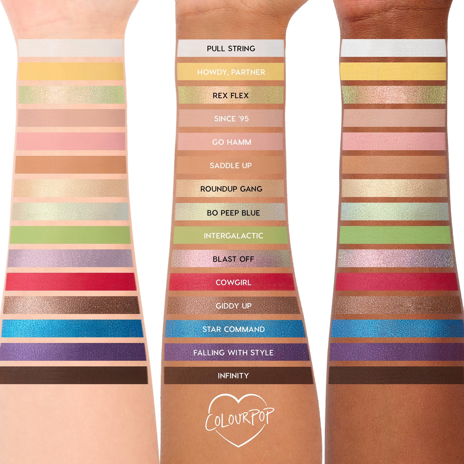 Toy Story and ColourPop Collection - Essential Set